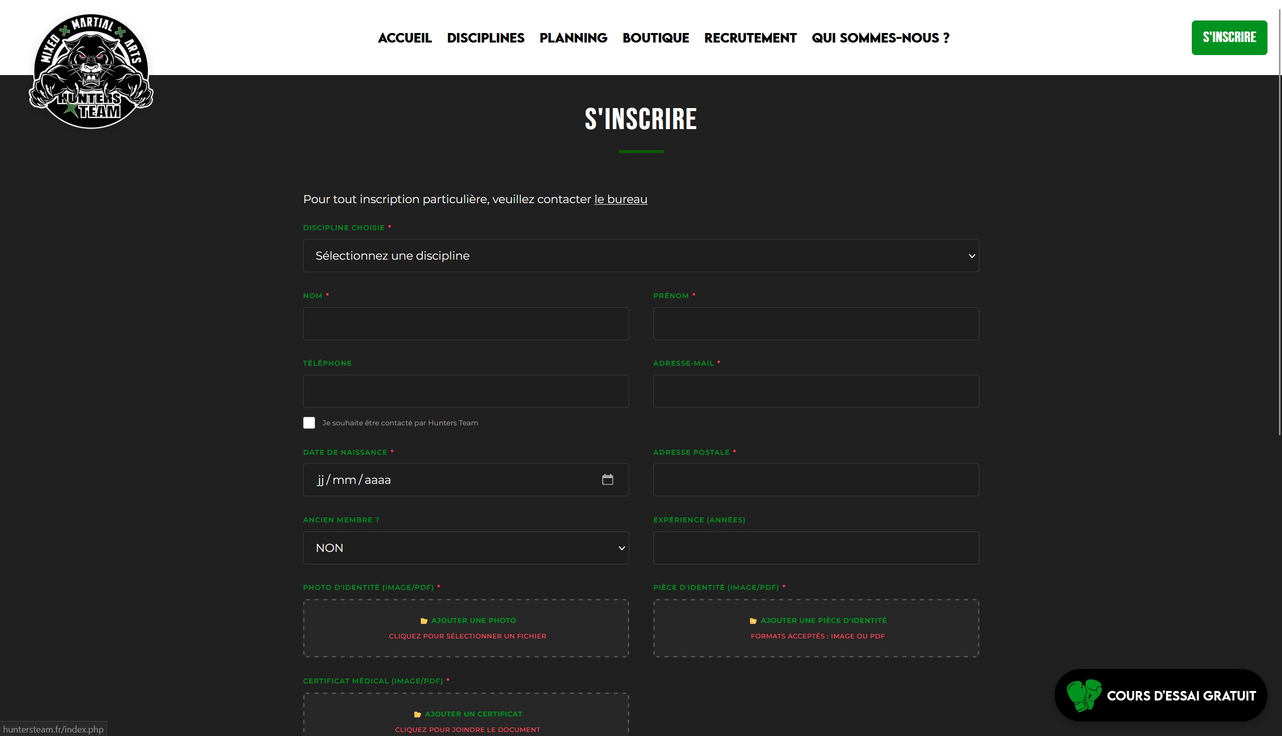 Image du projet